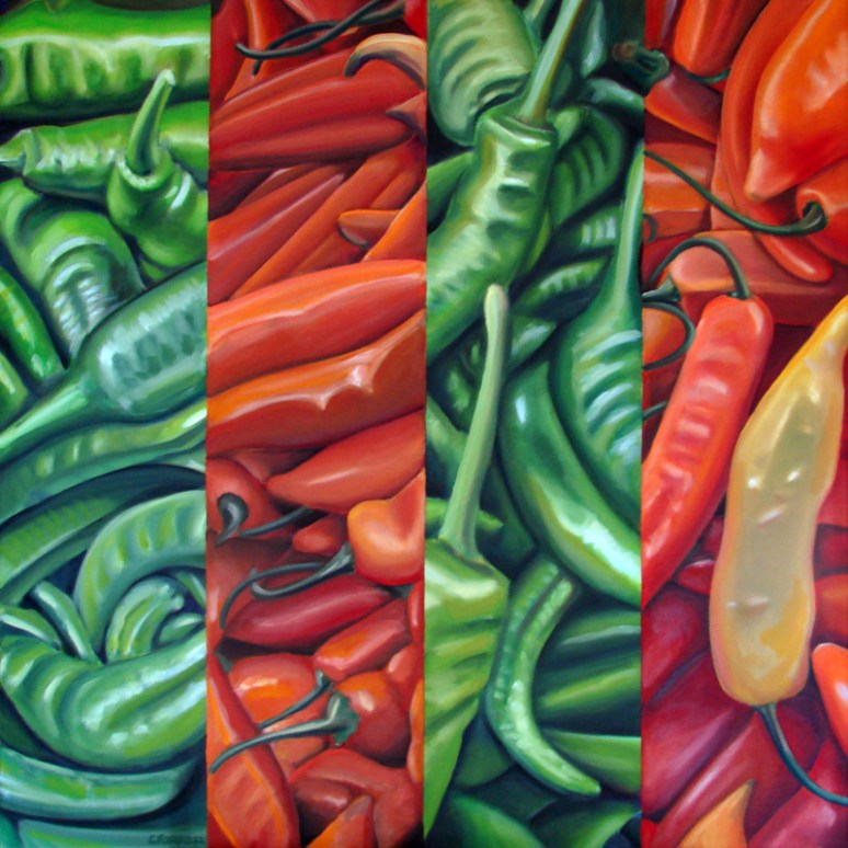 36"x 36" oil on canvas