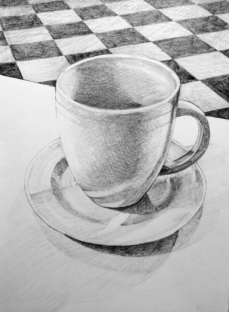 pencil drawing on paper