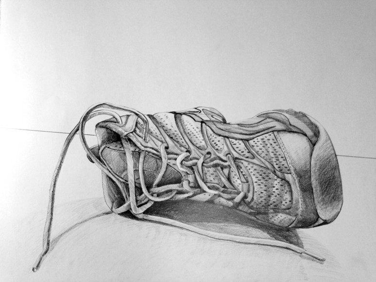 pencil drawing on paper