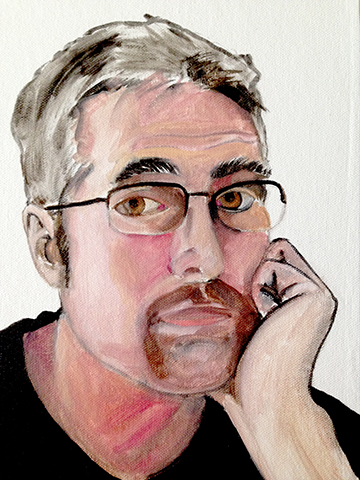 8" x 10" oil on canvas board