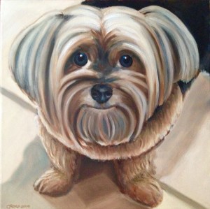 12" x 12" oil on canvas - sold