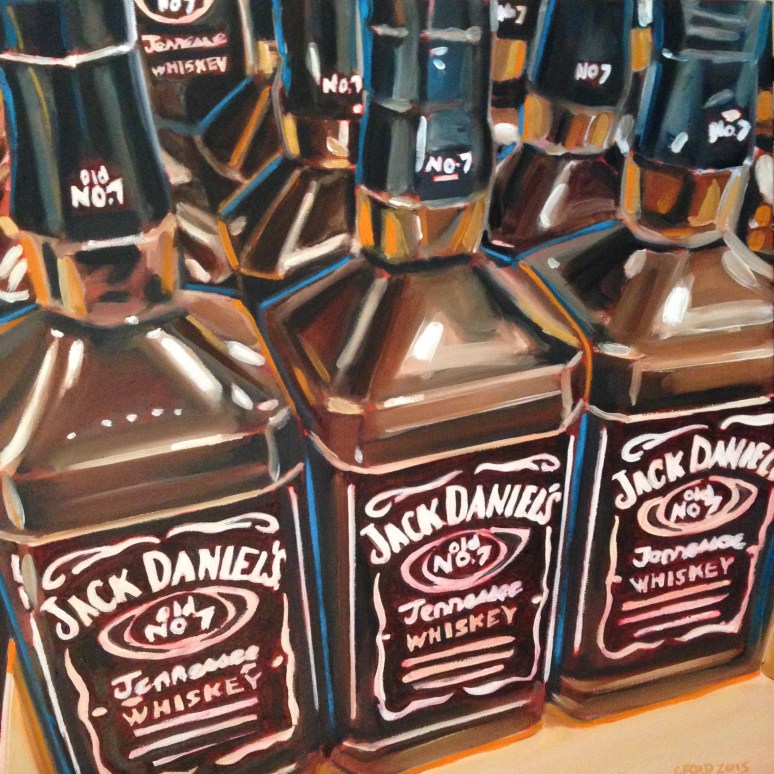 18" x 18" oil on canvas