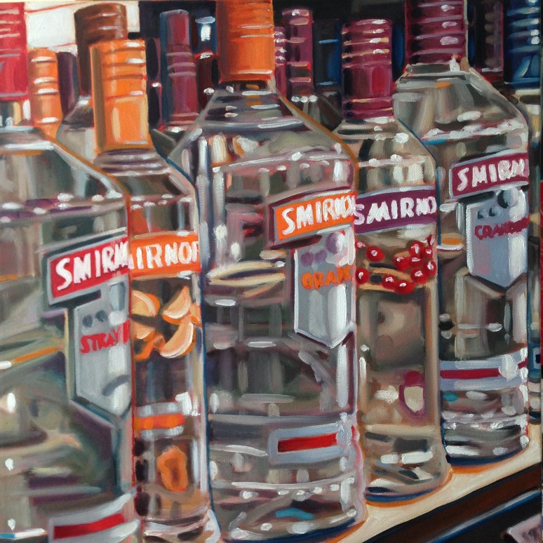 18" x 18" oil on canvas