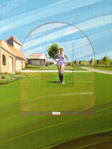 8" x 10" mixed media vintage imagery