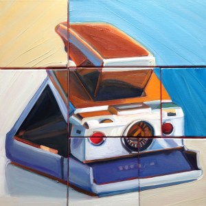 18" x 18" oil on multiple canvases