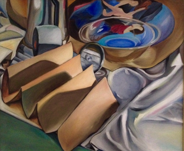 36" x 30" oil on canvas