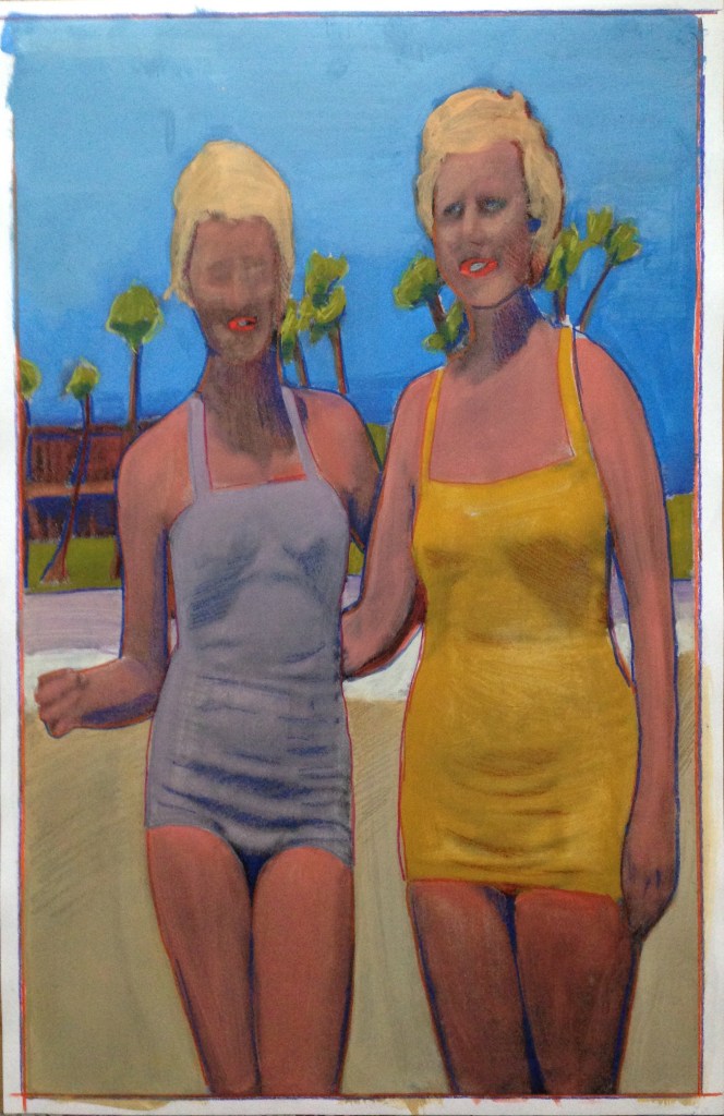 11" x 17" mixed media