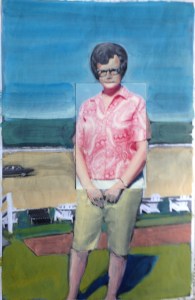 11" x 17" mixed media