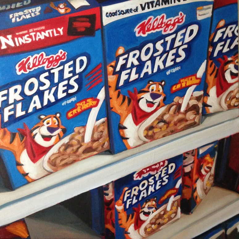 36" x 36" oil on canvas