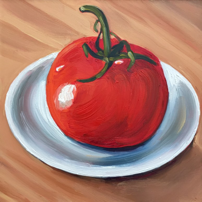 6" x 6" oil on panel