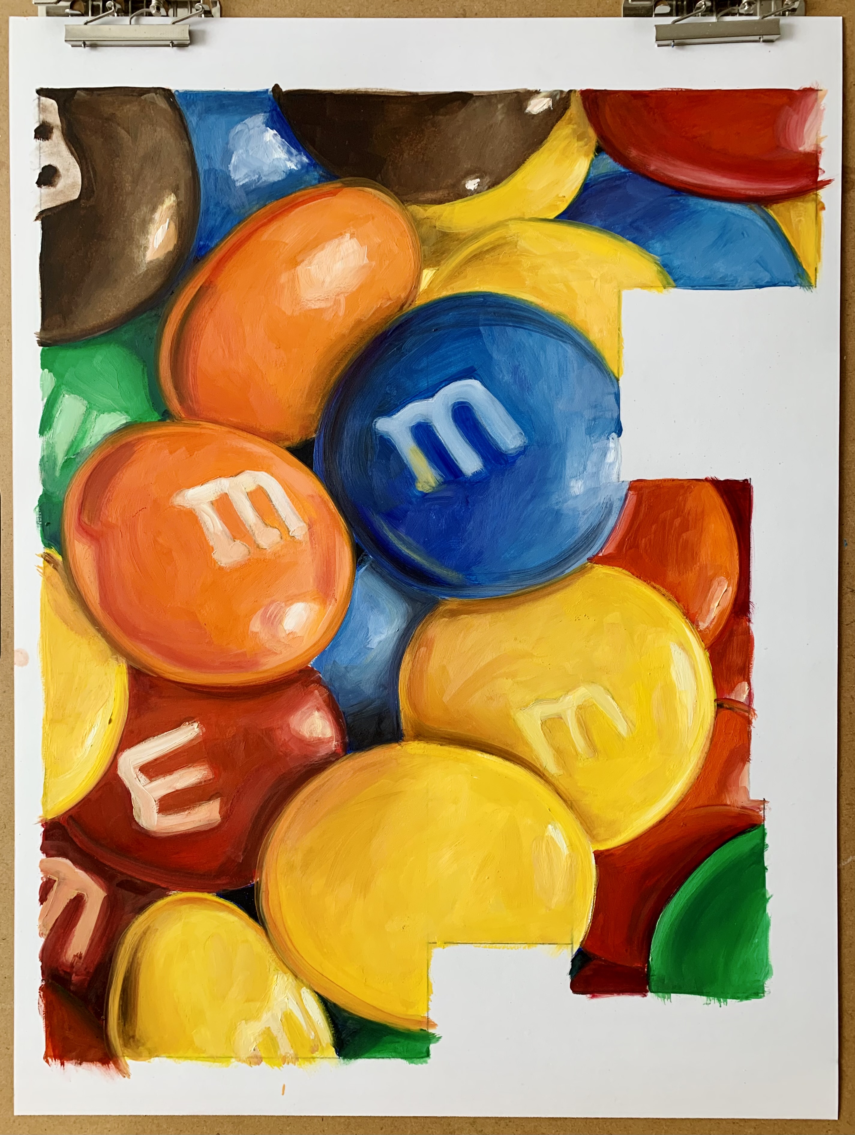 M&M study 3 | Craig Ford's Fine-Art Blog